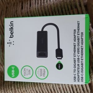 Belkin USB C to gigabit ethernet adapter